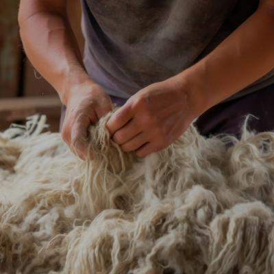 Tapis nomades d'Iran avec des motifs traditionnels et des couleurs naturelles.